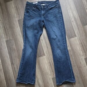 Banana Republic Medium Wash Blue Boot Cut Jeans